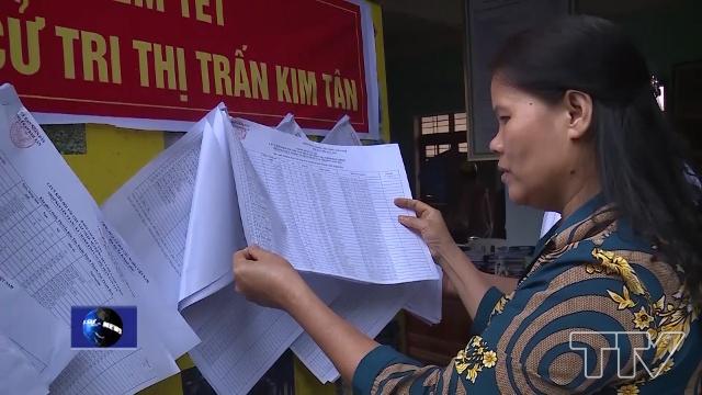 Trước ngày 30/4, tất cả các đơn vị thuộc diện sáp nhập trên địa bàn huyện đều đã hoàn thành việc lập, niêm yết danh sách cử tri tại trụ sở xã và các thôn.