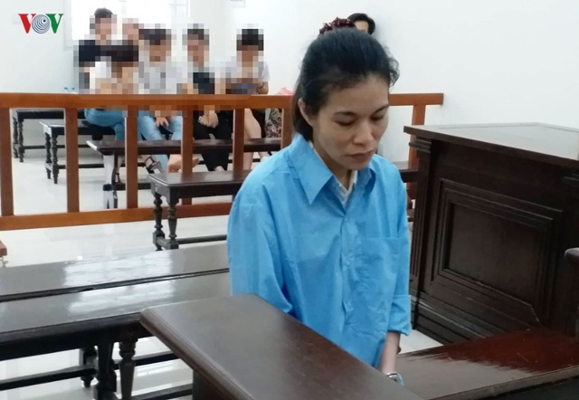 Bị cáo Quách Hiền Chi tại tòa.