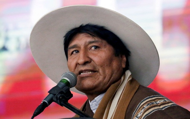 Tổng thống Bolivia tranh cử nhiệm kì 4: kêu gọi chống tham nhũng và sự can thiệp của Mỹ. Ảnh: Reuters.