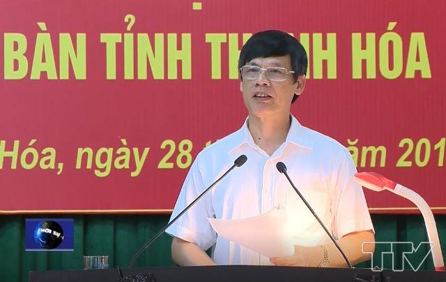 đồng chí Nguyễn Đình Xứng, Phó Bí thư Tỉnh ủy, Chủ tịch UBND tỉnh