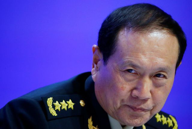Bộ trưởng Quốc ph&ograve;ng Trung Quốc Ngụy Phượng H&ograve;a dự Đối thoại Shangri-La (Ảnh: Reuters)