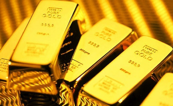 Giá vàng trong nước giảm mạnh theo đà giảm của vàng thế giới (Ảnh minh hoạ: KT)