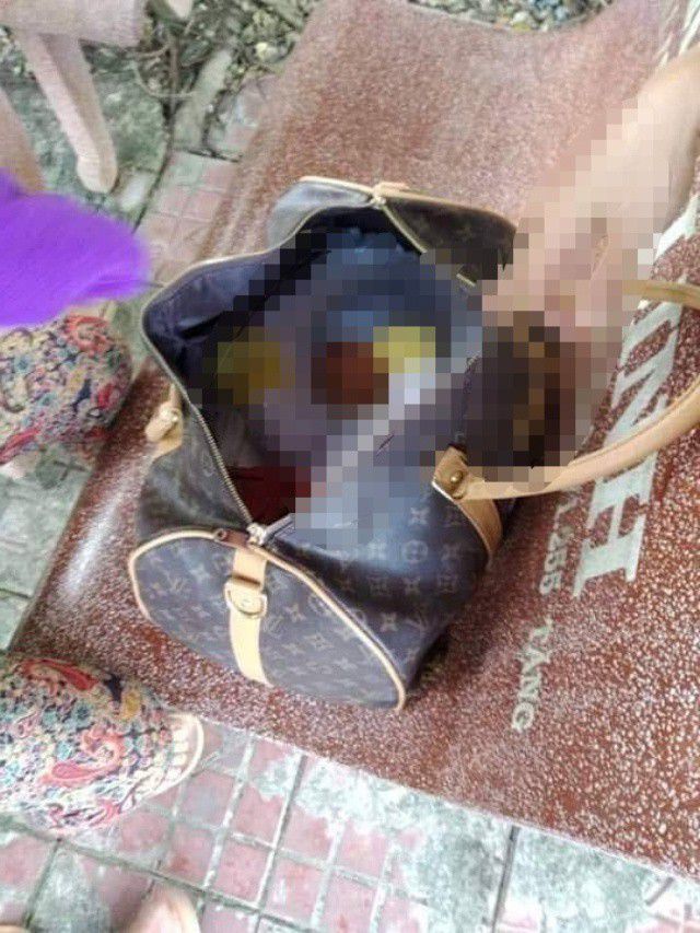 Thời điểm b&eacute; g&aacute;i bị bỏ rơi 6 th&aacute;ng trước. (Ảnh: CTV)