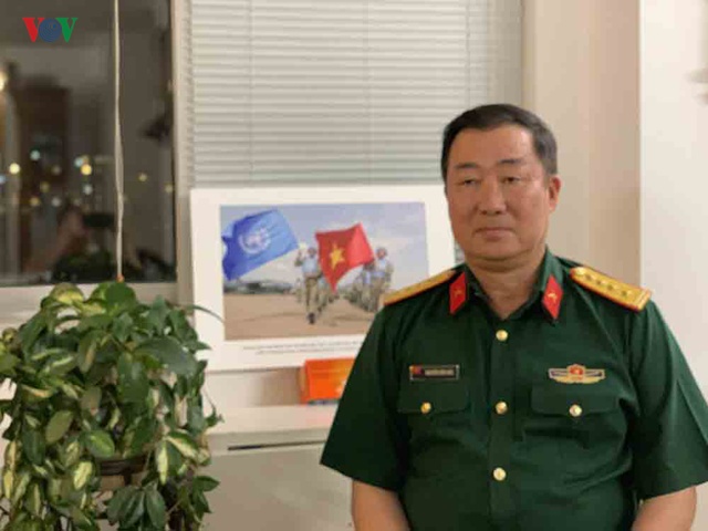 Đại tá Nguyễn Vân Hải, Tùy viên quân sự Việt Nam tại Liên Hợp Quốc.