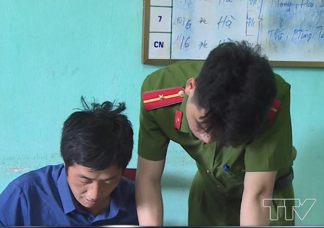 Đối tượng Thao Tông Xua, sinh năm 1987 ở xã Na Mèo, huyện Quan Sơn