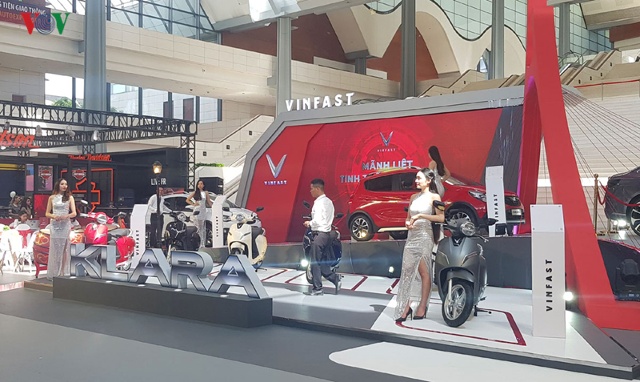 Đây là lần đầu tiên thương hiệu xe VinFast tham gia Vietnam AutoExpo.