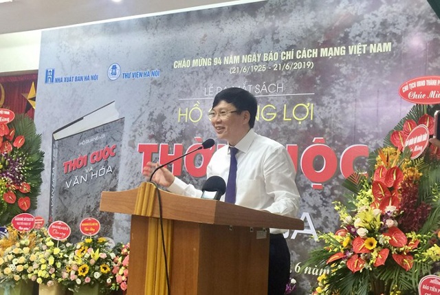Nhà báo Hồ Quang Lợi, Phó Chủ tịch Thường trực Hội Nhà báo Việt Nam (Ảnh: ANTĐ)