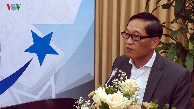 Ông Trần Văn Tùng, Thứ trưởng Bộ KH&CN, Chủ tịch Hội đồng GTCLQG năm 2018 thông tin về Giải thưởng.