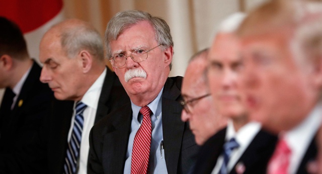  Cố vấn an ninh Quốc gia John Bolton. Ảnh: AP