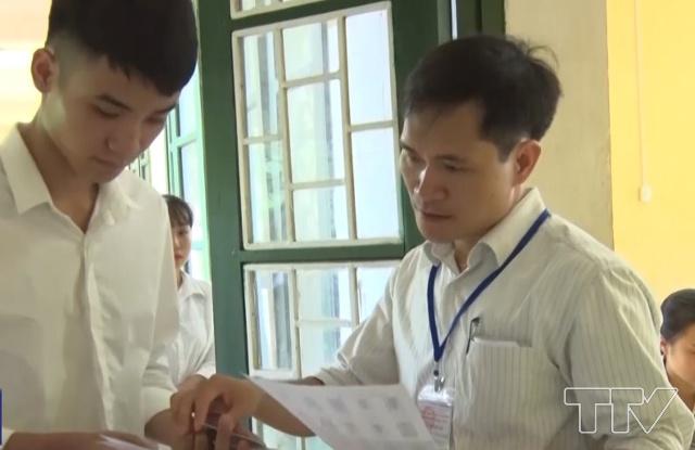 Tại Hội đồng thi huyện Quan Hóa, Kỳ thi THPT quốc gia năm 2019 diễn ra nghiêm túc, an toàn, đúng quy chế