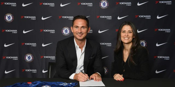 Lampard ký hợp đồng dẫn dắt Chelsea - Ảnh: CLB CHELSEA