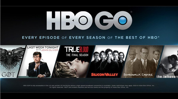 Dịch vụ truyền hình trực tuyến HBO GO. - Ảnh minh hoạ.