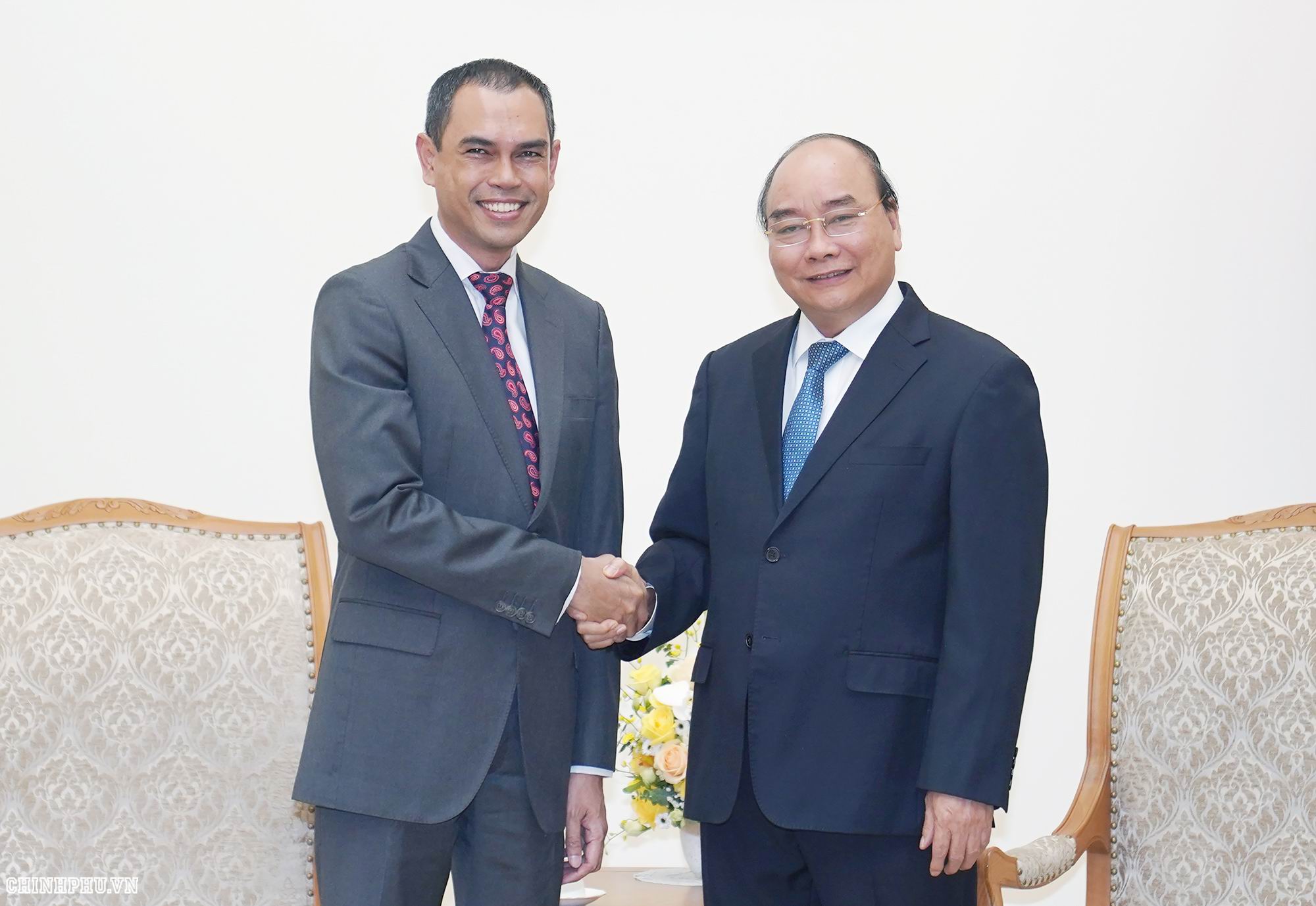 Thủ tướng Nguyễn Xuân Phúc tiếp Đại sứ Malaysia M. Zamruni Khalid