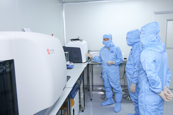 Phòng kiểm tra chất lượng theo tiêu chuẩn quốc tế tại Ngân hàng Tế bào gốc Bệnh viện Đa khoa Tâm Anh, Hà Nội