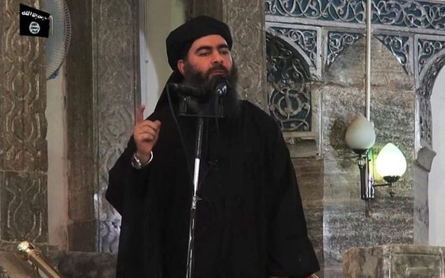 Trùm khủng bố IS Abu Bakr Al-Baghdadi (Ảnh: Almasdar New)