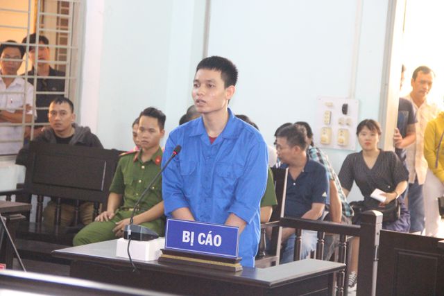 Bị cáo Nguyễn Trương Nam Hải tại phiên tòa