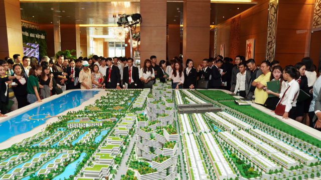 Mô hình kiến trúc dự án Thanh Long Bay với điểm nhấn “kiến trúc xanh” độc đáo được thiết kế bởi MIA Design Studio.