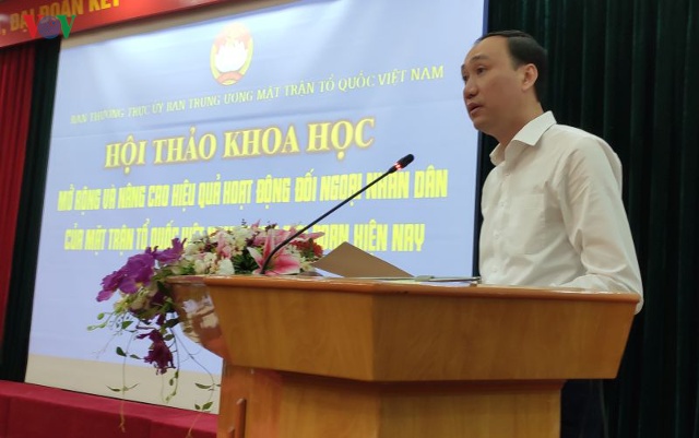 Ông Phùng Khánh Tài, Phó Chủ tịch Ủy ban Trung ương Mặt trậ