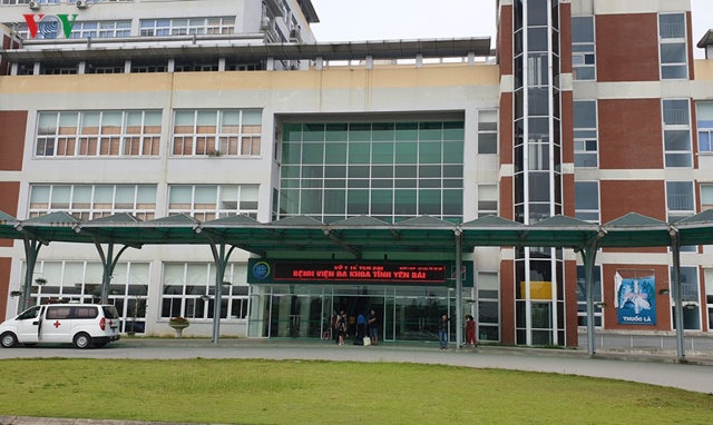 Bệnh viện đa khoa tỉnh Yên Bái.