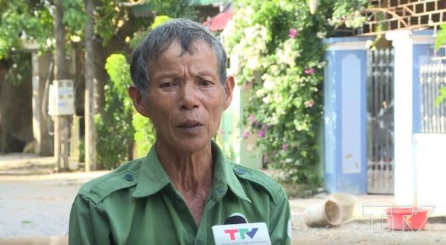 Ông Nguyễn Văn Trọng, phường Quảng Vinh, thành phố Sầm Sơn: Đường xuống cấp người dân đi lại sinh hoạt khó khăn, nên có rất nhiều va chạm