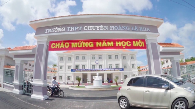Trường THPT Chuyên Hoàng Lê Kha (Tây Ninh). Ảnh: Sonhuynhminh).