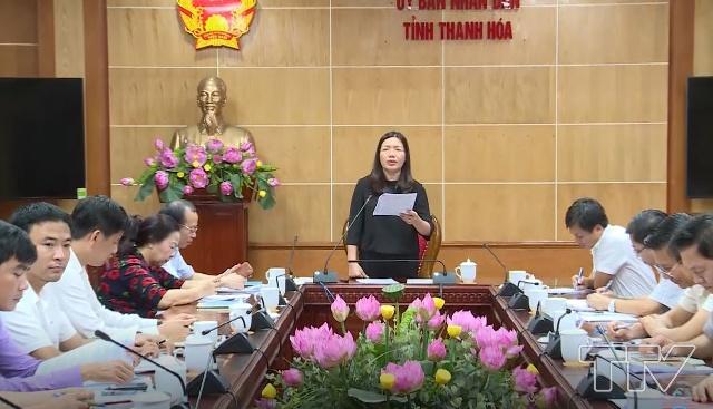 Phó Chủ tịch UBND tỉnh, Trưởng ban Chỉ đạo Phát triển doanh nghiệp tỉnh Lê Thị Thìn