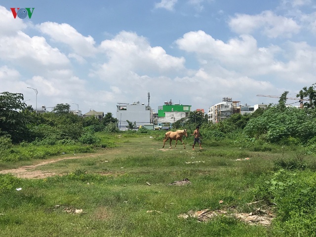 Hiện trạng khu đất phân lô, bán nền trái phép trên địa bàn phường Tân Thới Nhất, Quận 12