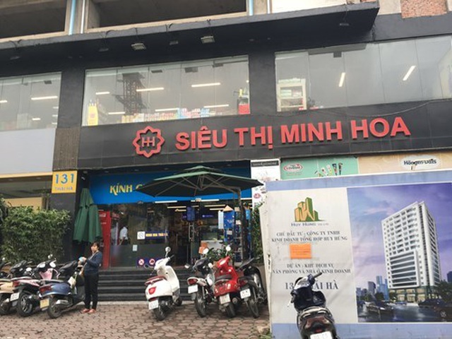 Siêu thị Minh Hoa tại phố Thái Hà