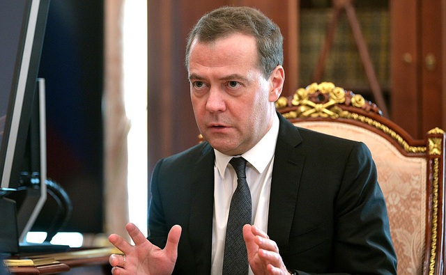 Cựu Thủ tướng Dmitry Medvedev (Ảnh: Kremlin)