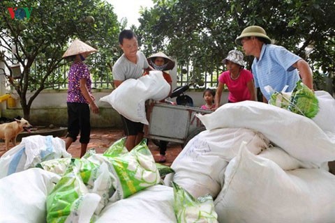 Đợt này có gần 900 tấn gạo của Chính phủ đến với người dân nghèo ở Đắk Lắk. 