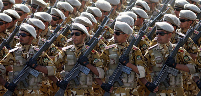 Binh sỹ thuộc IRGC: Nguồn: thetower.org