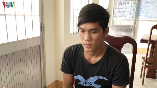 Hải thừa nhận hành vi phạm tội (ảnh: Hoàng Giang).