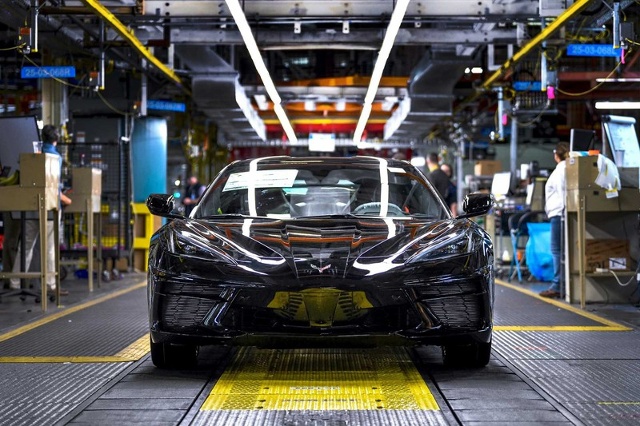 Chevrolet Corvette Stingray thế hệ thứ 8.