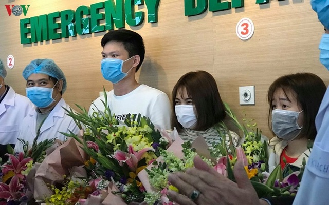 Tuần trước, 3 bệnh nhân người Vĩnh Phúc bị nhiễm Covid-19 sau khi từ Vũ Hán (Trung Quốc) trở về nước đã được điều trị khỏi bệnh và xuất viện.