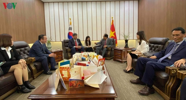 Đại sứ Hàn Quốc tại Việt Nam Park Noh Wan tiếp đoàn Hiệp Hội Doanh nhân và Đầu tư Việt Nam – Hàn Quốc (VKBIA)