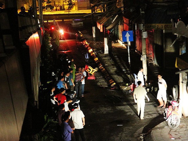 Hiện trường vụ án.