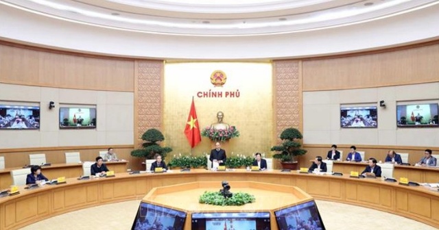 Thủ tướng chủ trì Hội nghị tổng kết 10 năm thực hiện Đề án an ninh lương thực. (Ảnh: TTXVN)