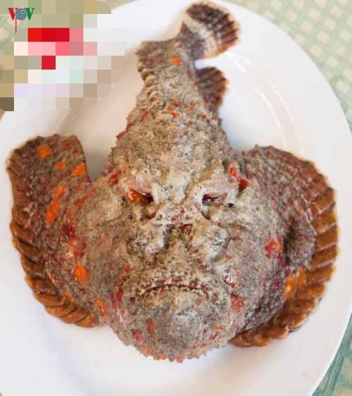 Cá Mặt Quỷ có trong thực đơn của nhiều nhà hàng Đà Nẵng.