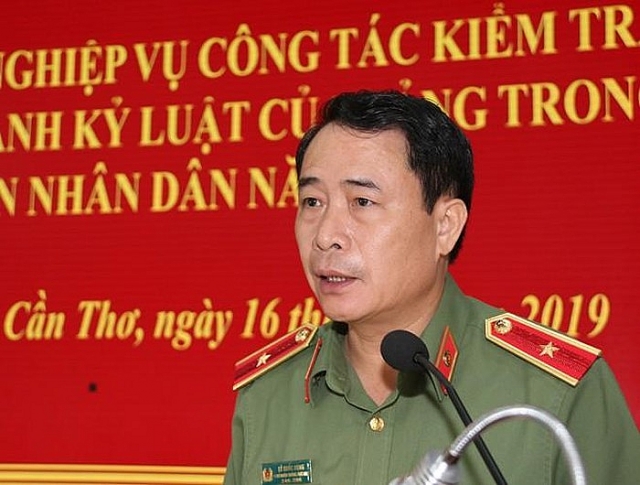 Thiếu tướng Lê Quốc Hùng (Ảnh: Tiền Phong)