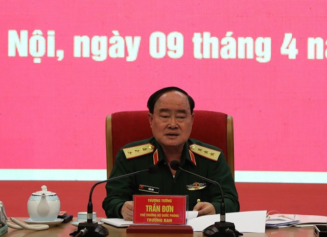 Thượng tướng Trần Đơn (Ảnh: Bộ Quốc phòng)