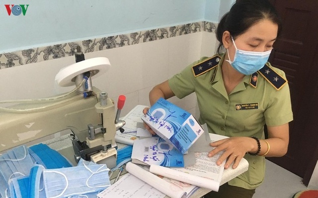Thống kê có hàng chục ngàn khẩu trang kém chất lượng.