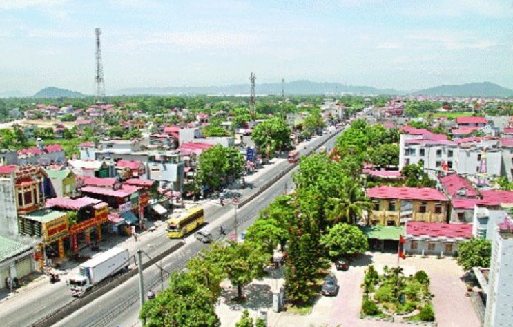 Một góc thị xã Nghi Sơn