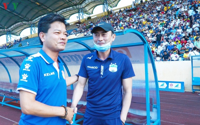 HLV Lee Tae-hoon tin HAGL sẽ chơi tốt trước Hà Nội FC (Ảnh: Dương Thuật).