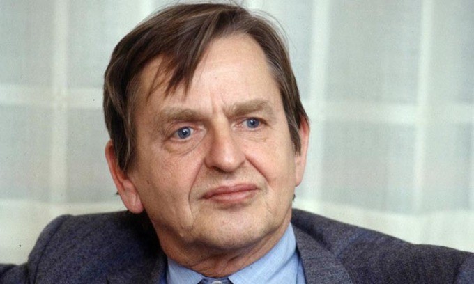 Thủ tướng Thụy Điển Olof Palme. Ảnh: Reuters.