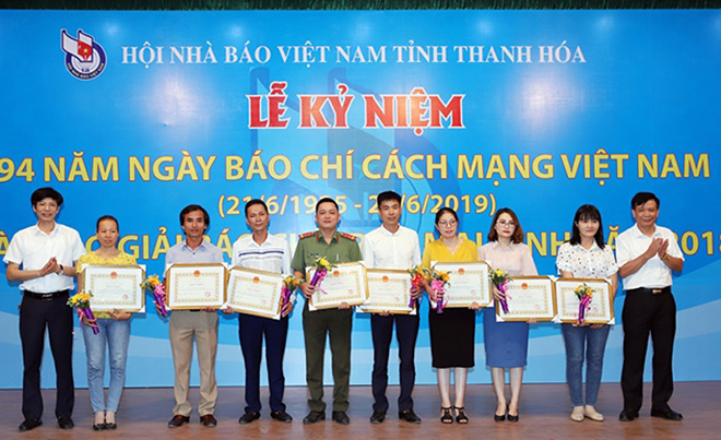 Trao giải báo chí Trần Mai Ninh năm 2018