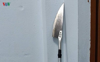 Hung khí cơ quan chức năng thu giữ.
