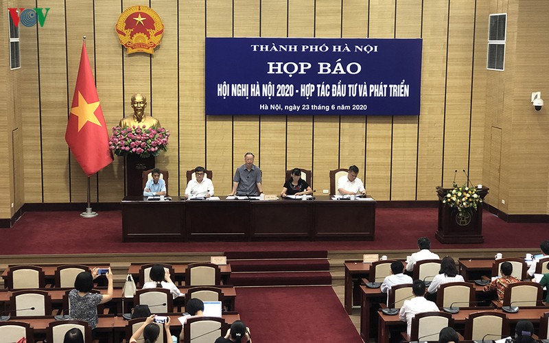 Họp báo thông tin Hội nghị Hà Nội 2020.