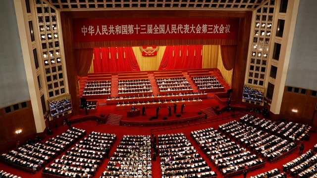 Quốc hội Trung Quốc thông qua luật an ninh Hong Kong. Ảnh: Reuters
