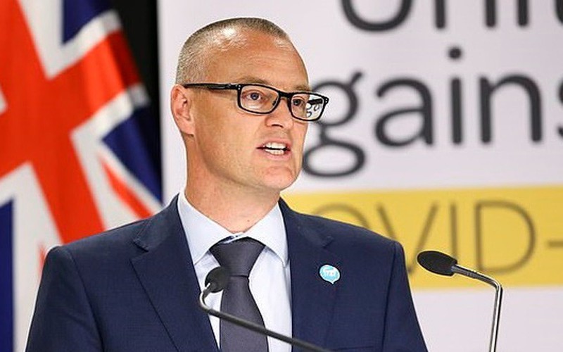 Bộ trưởng Y tế New Zealand David Clark. Ảnh: AFP.