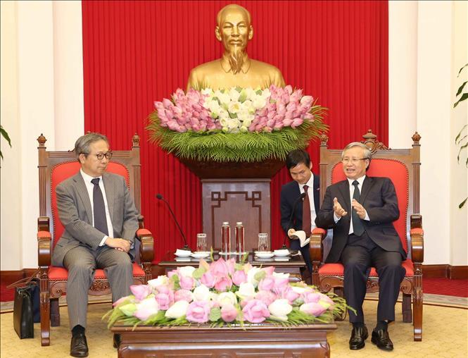 Đại sứ Yamada Takio: Nhật Bản coi Việt Nam là một trong những điểm đến đầu tư thuận lợi nhất trong khu vực. Ảnh TTXVVN